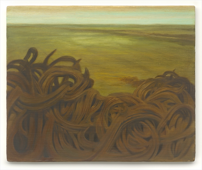 untitled, 2023, oil on panel, 28 x 33 cm - Tinus Vermeersch