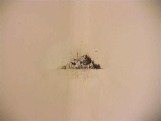 corner drawing II, 2009, ink on wall - Tinus Vermeersch