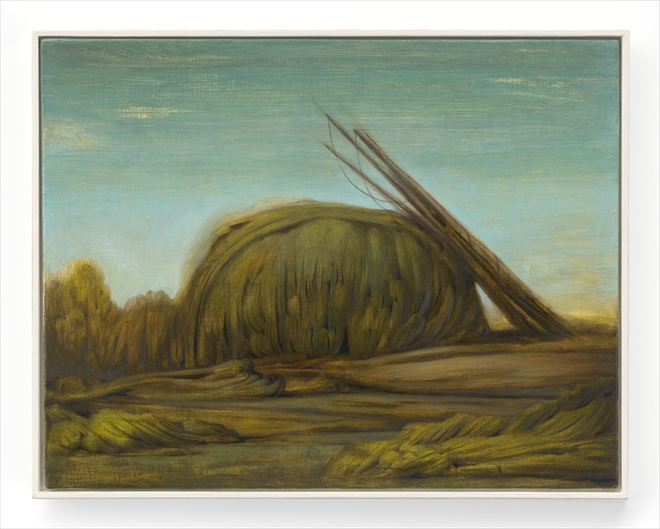 untitled, 2017, oil on panel, 32 x 40,5 - Tinus Vermeersch