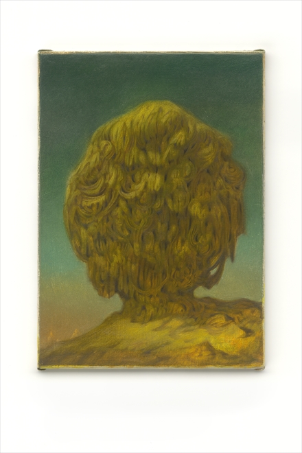 zonder titel, 2023, olie op linnen op paneel, 38 x 27 cm - Tinus Vermeersch