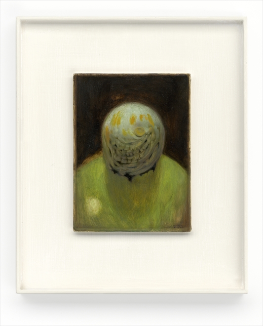 zonder titel, 2017, olie op paneel, 20,5 x 15 cm - Tinus Vermeersch