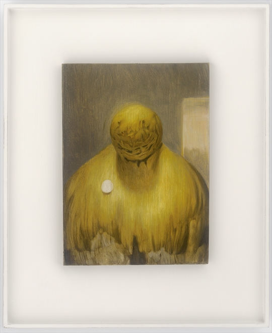 zonder titel, 2017, olie op paneel, 35,5 x 29,5 cm - Tinus Vermeersch