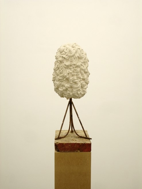 Umislex, 2011, plaster, iron, wood,   - Tinus Vermeersch
