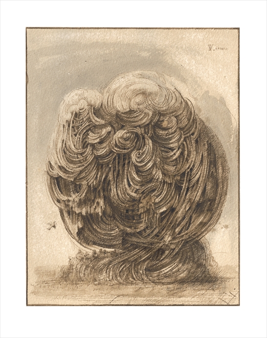 zonder titel, 2018, inkt op papier, 21,9 x 16,4 cm - Tinus Vermeersch