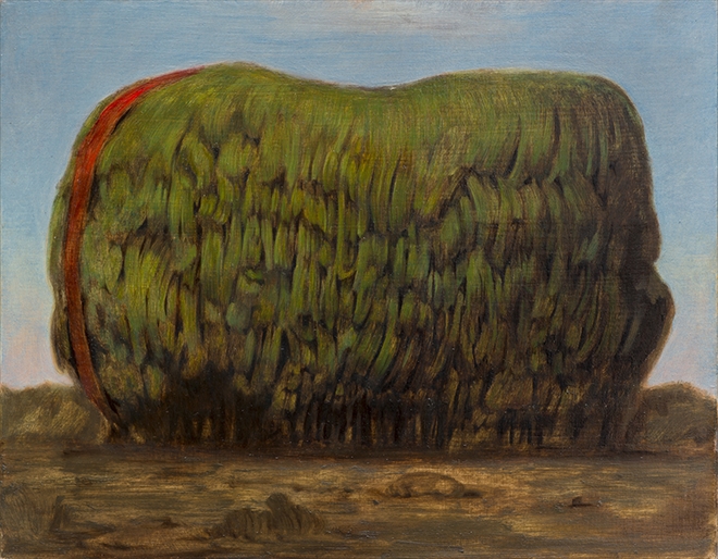 zonder titel, 2015, olie op paneel, 32,5 x 41 cm - Tinus Vermeersch